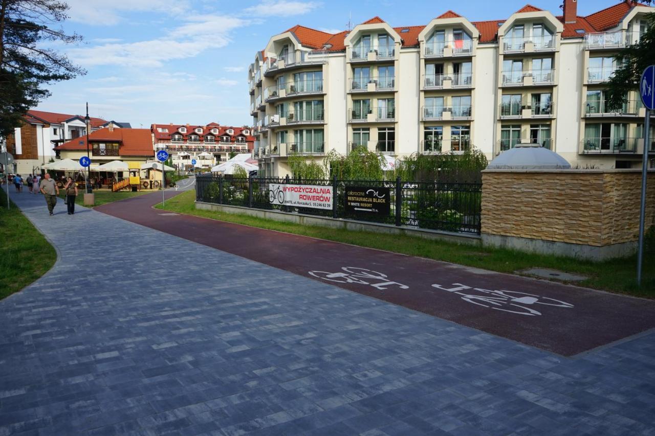 Hotel White Krynica Morska Exterior foto